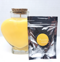 Load image into Gallery viewer, #25 Golden Yellow - Heart Candle Sample Bundle
