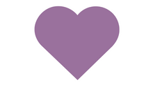 Load image into Gallery viewer, #29 Violet - Heart Candle
