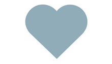 Load image into Gallery viewer, #23 Water Blue - Heart Candle
